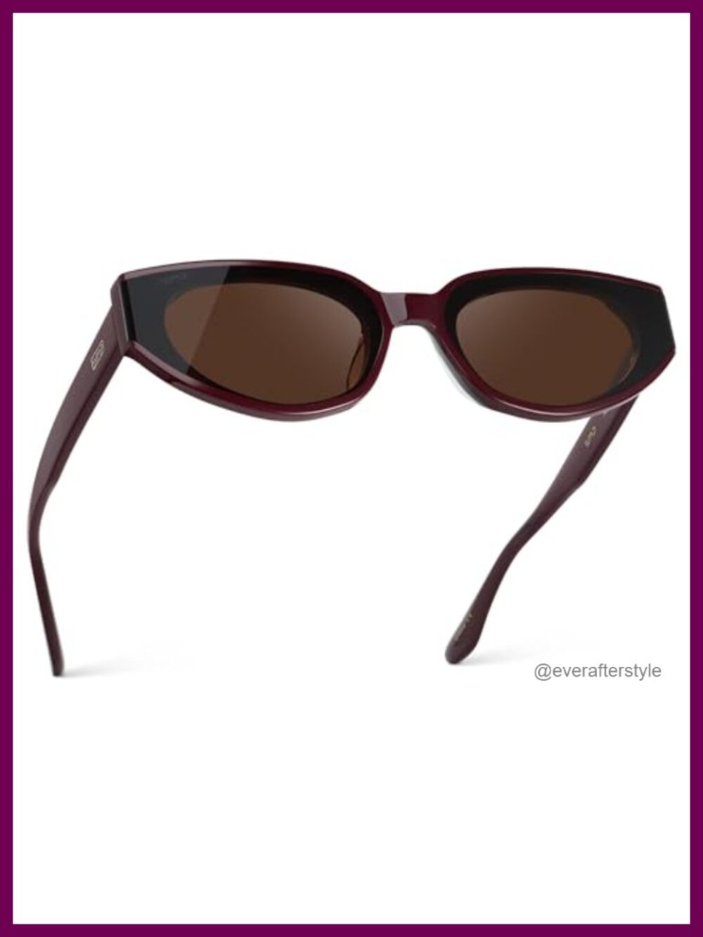 WearMe Pro Astra Cat Eye Sunglasses Anti-Reflective Lenses UV Protection